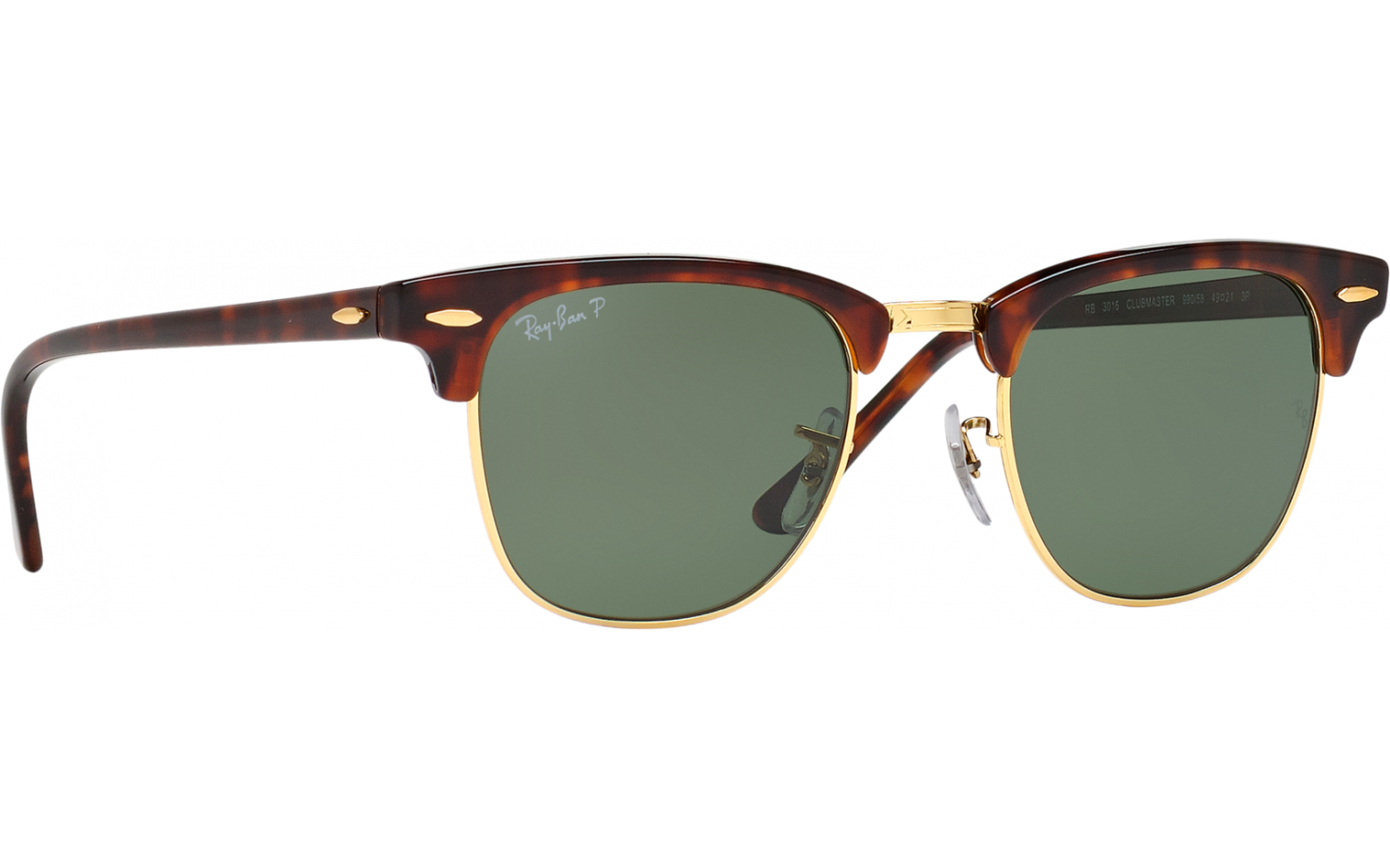 Ray-Ban Clubmaster RB3016 990/58 49 Sunglasses | Shade Station