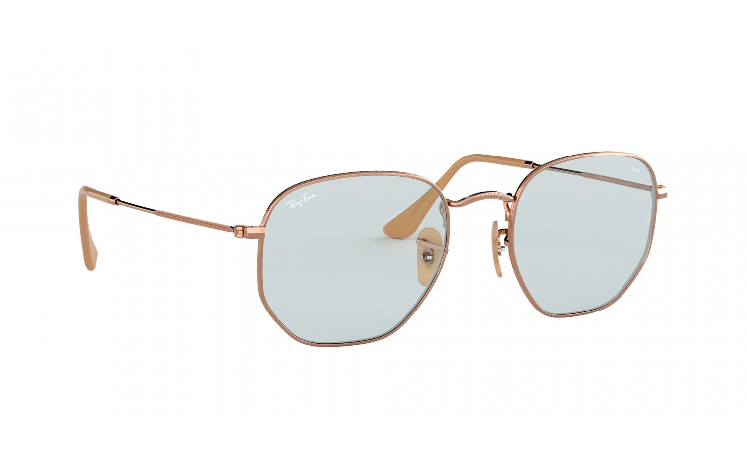 Ray Ban HEXAGONAL RB3548N 91310Y 54 Sunglasses Shade Station