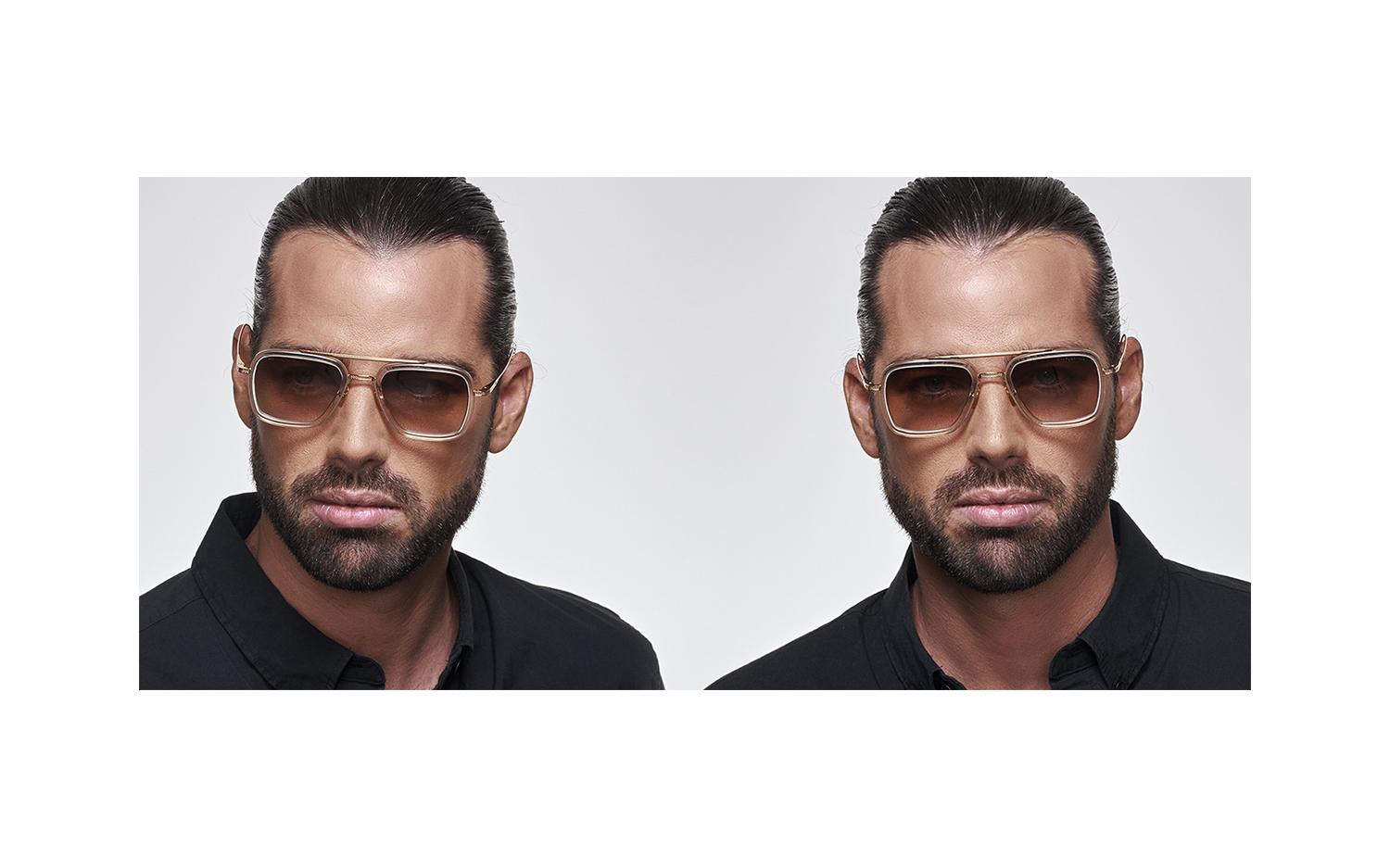 DITA Flight 006 7806 C GRY GLD 52 Sunglasses Shade Station