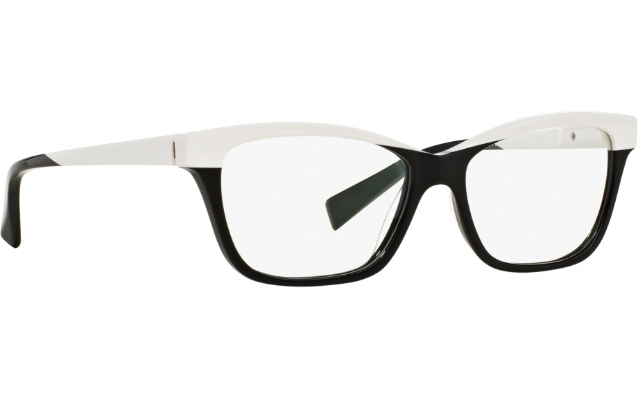 Alain Mikli Eyeglasses A03037 Eyeglasses G04N Black White 53mm