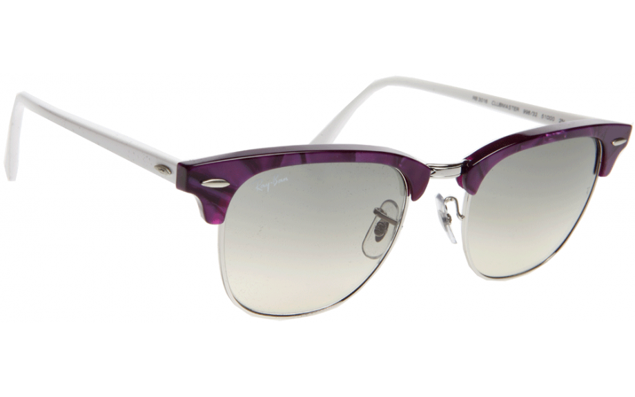 ray ban clubmaster violet